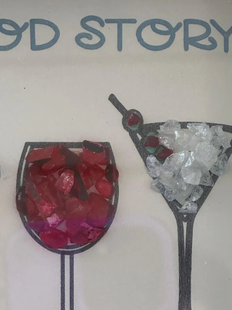 Sea Glass Art Happy Hour Cocktails