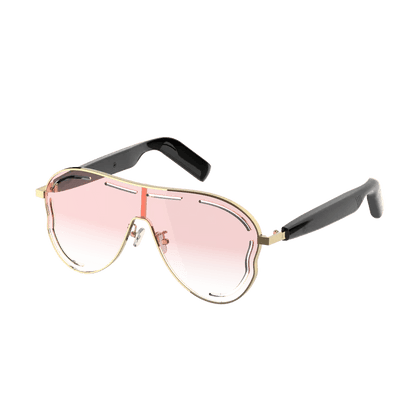 🎶⚡Wireless Audio Smart Glasses with Bluetooth 5.4 – Waterproof Sports Sunglasses with Anti-Blue Light & UV Shield – Ideal Tech Gadget Holiday Gift Idea 🕶️❄️