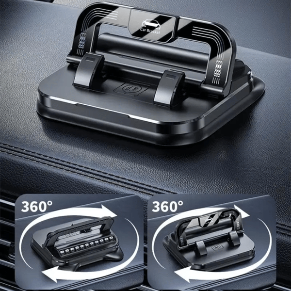 🔥Car phone holder 360 degree rotation, suitable for car navigation in-car dashboard