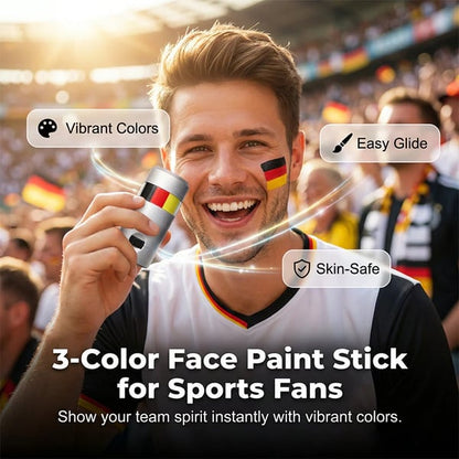 🔥LAST DAY 50% OFF - 🌈✨National Flag Face Paint Stick for Sports Fans
