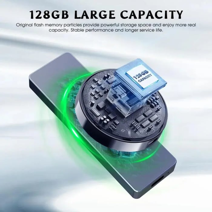 💾 Multi-Interface USB 3.0 Flash Drive: High-Speed External Storage for iPhone, Android, PC & Mac – Foldable, Plug-and-Play File Transfer ⚡