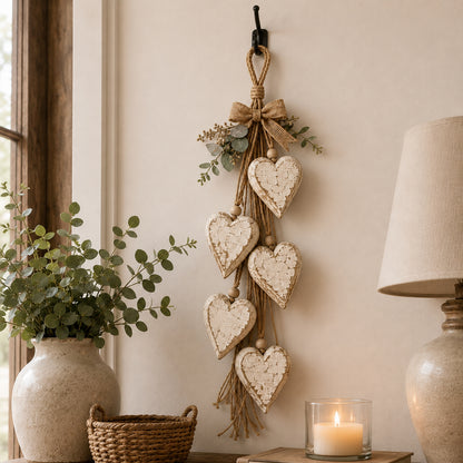🤎 Hanging Heart Wall Decor - A Heartwarming Gift for Every Home