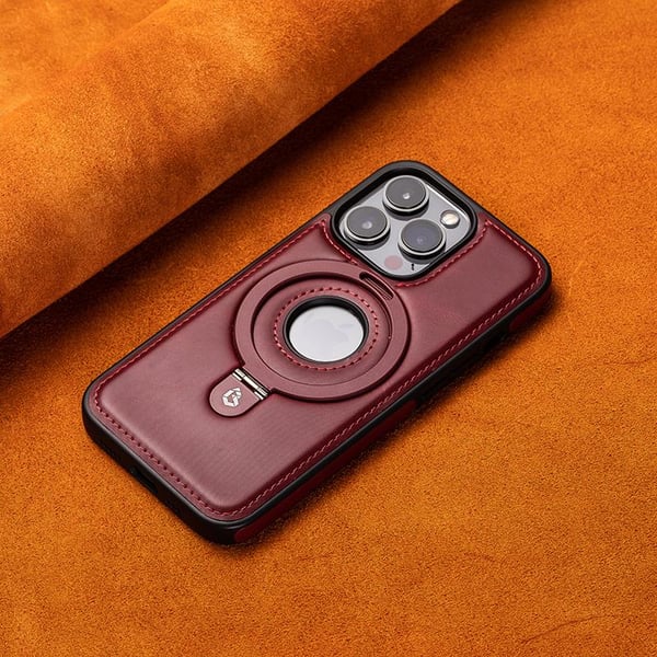 🔥 HOT SALE 🔥🔥New In Phone Case for iPhone 17 Series - Luxurious Leather Invisible Stand Case