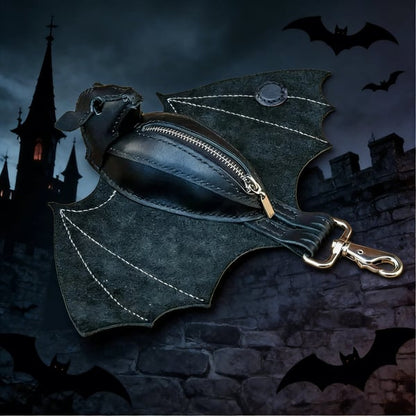 🦇Leather Bat Coin Purse