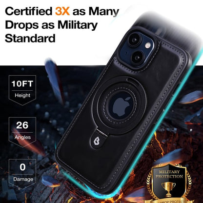 🔥 HOT SALE 🔥🔥New In Phone Case for iPhone 17 Series - Luxurious Leather Invisible Stand Case