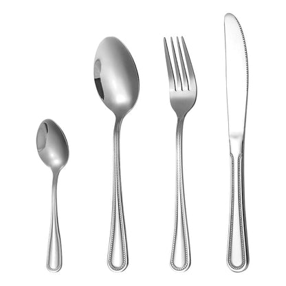 ⏳Time-Limited Special⏰4-Piece Stainless Steel Flatware Set