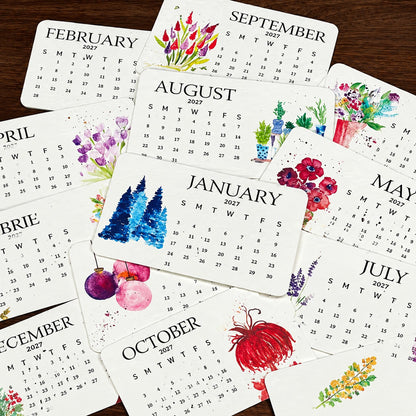 🌱Eco-Friendly Plantable “Timeless” Seed Calendar 2027