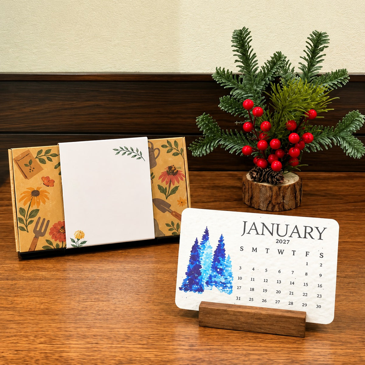 🌱Eco-Friendly Plantable “Timeless” Seed Calendar 2027