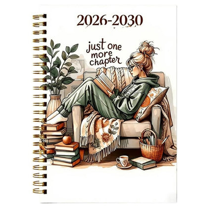 📚 2026–2030 5-Year Planner | Long-Term Monthly Organizer & Goal Planning Log Book for Work, School & Everyday Life