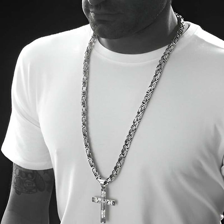 Delicate Timeless Elegance Cross Necklace