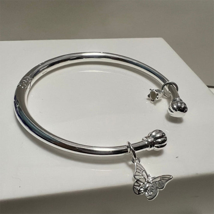 💫Vintage Floral Silver Bangle💫Buy 1 Get 1 Free NOW!!💥