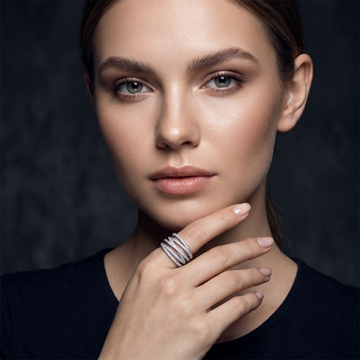✨Buy 1 Get 1 Free💫Adjustable Multi-Band Crossover Ring – Fashion Jewelry