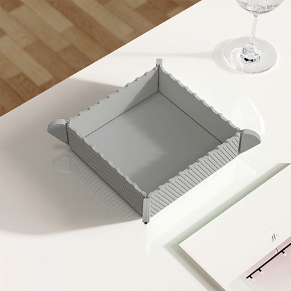 Text-free version of the gray tray product photo